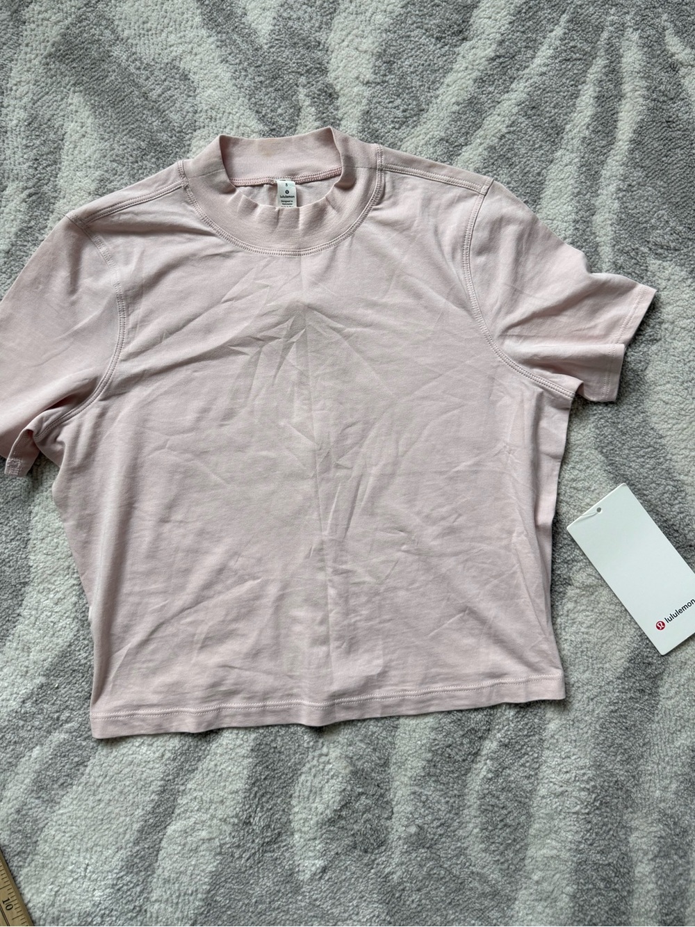 Lululemon Kitsilano Mockneck Crop Tee 8